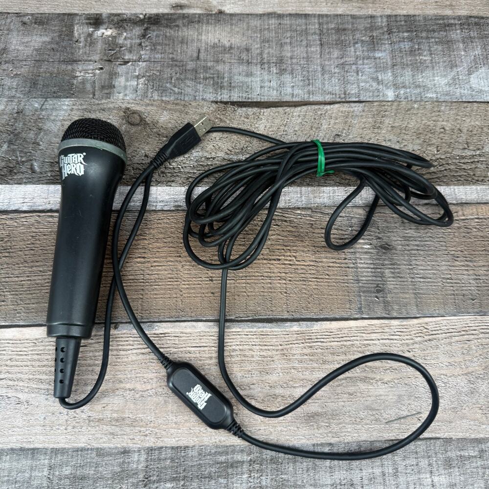 Guitar Hero Wired Microphone USB Attachment